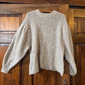 Universal Threads Cozy Beige Knit Sweater
